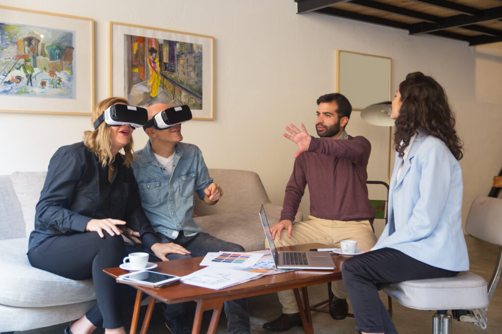 virtual reality at work